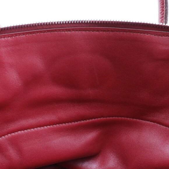 HERMES Bolide31 Handbag Rouge Garance Red/Silver Hardware Taurillon Clemen... - Picture 3 of 12